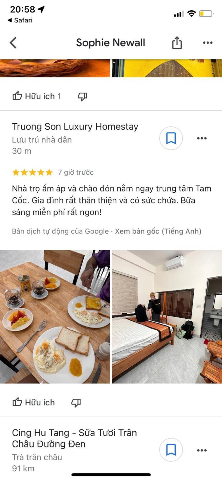 Truong Son Luxury Homestay Нин Бин Екстериор снимка
